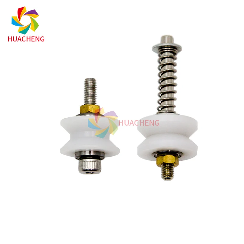 

Original PCUT Head Cutter Roller Wheel Lateral Slip Trolley Pulley for KINGCUT CT630/CT1200/630H/1200H SUCHI Plotter