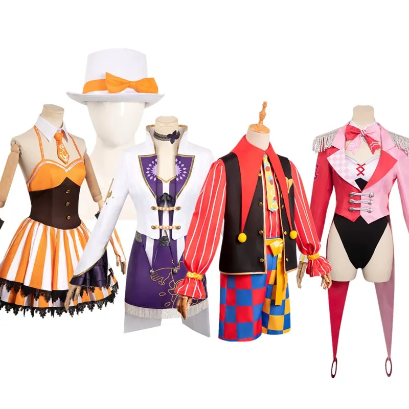 

Костюм фэнтези Луффи из аниме «цирковой клоун», наряд нарядов с рубашкой Nami Uta, костюмы Нико Робин на Хэллоуин, Карнавальная Маскировка, женский костюм