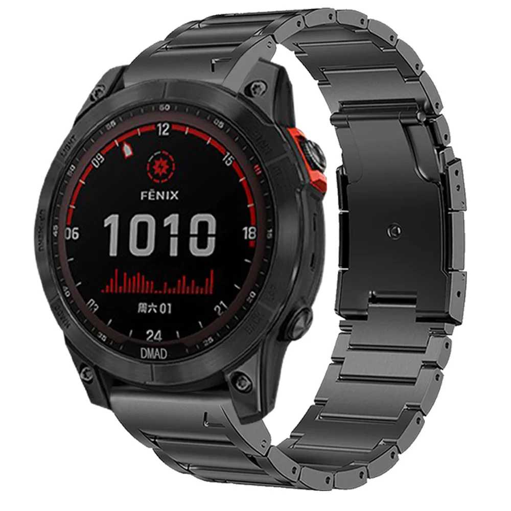 22mm 26mm QuickFit Titanium Alloy Band For Garmin Fenix 7X 7 6X 6 Pro 22mm-26mm-quickfit-titanium-alloy-band-for-garmin-fenix-7x-7-6x-6-pro