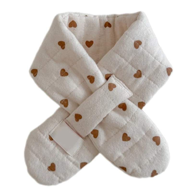 Kids Scarf Fashionable Pattern Neck Scarf, Soft and Comfortable Neckerchief Winter Warm Neck Wrap for Boys Girls