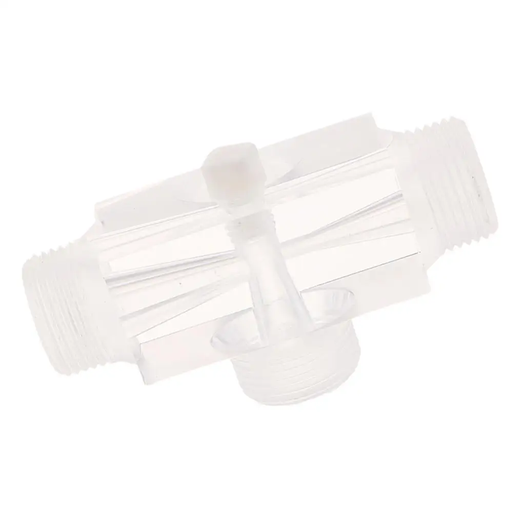 Aerator Of Venturi Valve for Water Treatment Device 60x30x32mm,Transparent Color