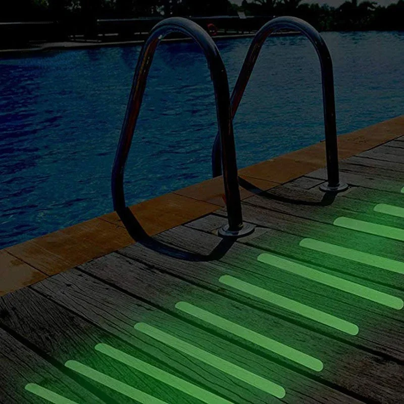 6/24pcs Bathtub Non-Slip Stickers Luminous Shower MatsAnti Slip Bath Tub Stickers