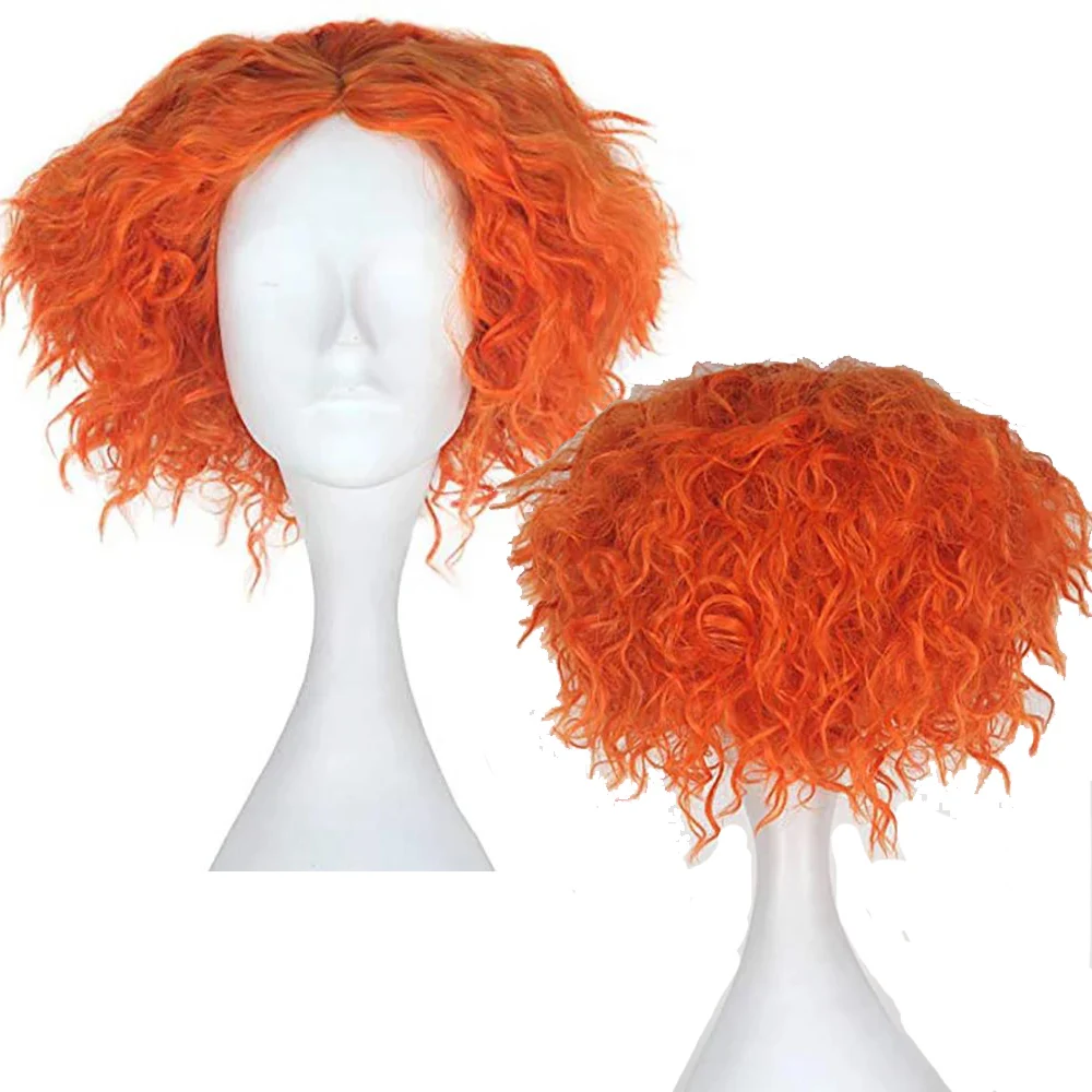 Mad Hatter Orange Wig