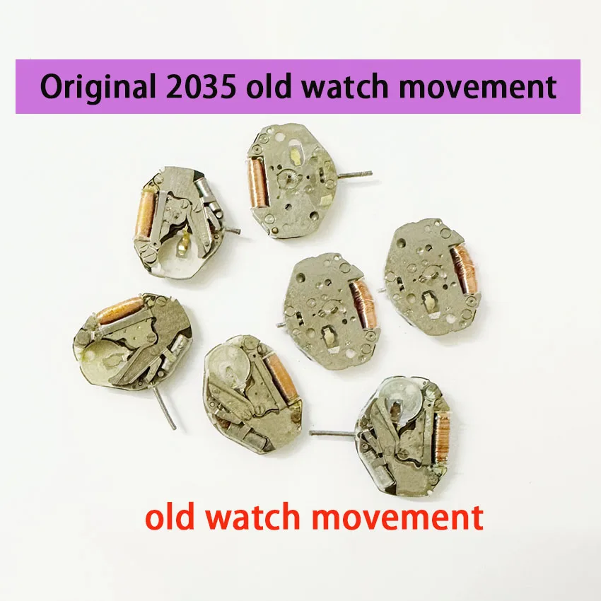 

Second Hand Watch Movement Can't Work (Use for Parts Disassembly or beginner practice) for2035 etc Standard Movement