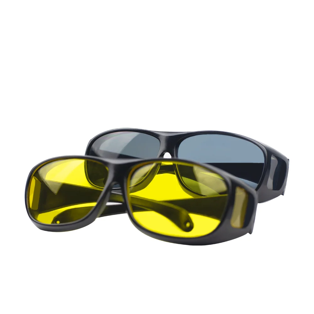 Car Night-Vision Sunglasses Night Driving Glasses Driver Goggles Unisex Sun Glasses UV Protection Sunglasses Eyewear night vision sunglasses driving glasses