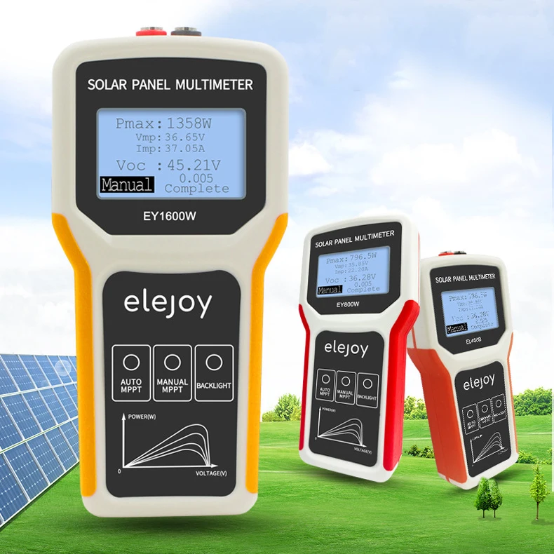 

B50 1600W Photovoltaic Panel Multimeter Solar Panel MPPT Tester Open Circuit Voltage Test Device Maximum Power Point Power Meter