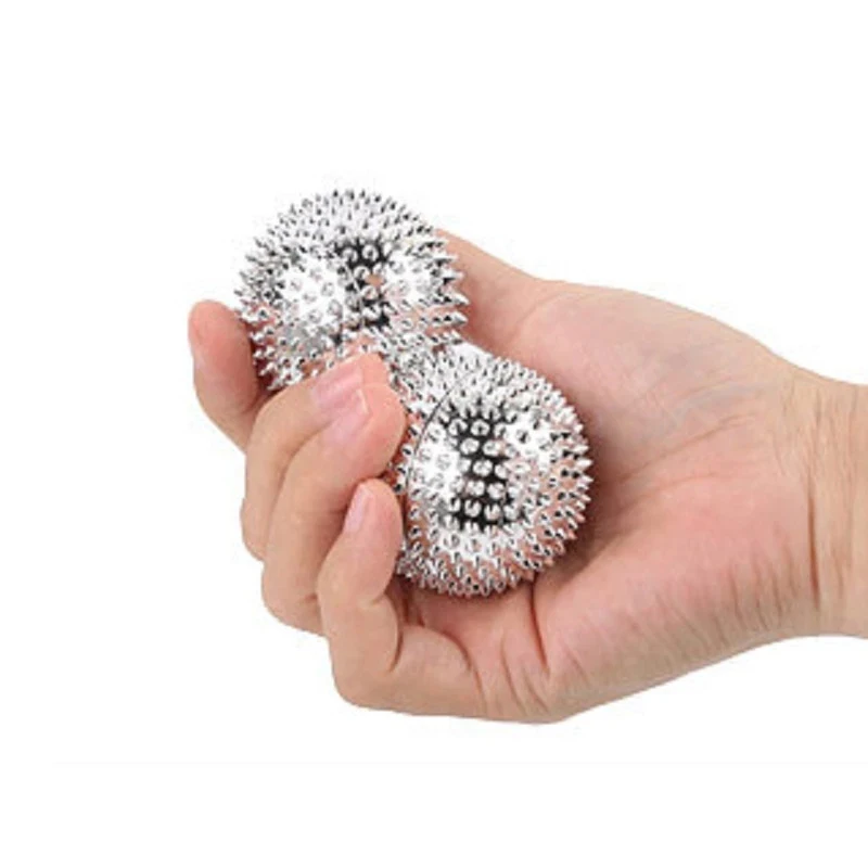 Sensory Fidget Toy Hand Massage Balls Magnetic Roller For Anxiety Relaxation