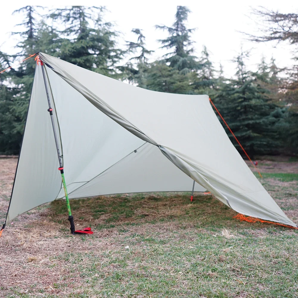 Description Picture 5 of itemSilnylon Ultralight Flysheet Outdoor Camping Tent Waterproof Rainfly Backyard UV Protection Sun Shelter Canopy Trap Autumn