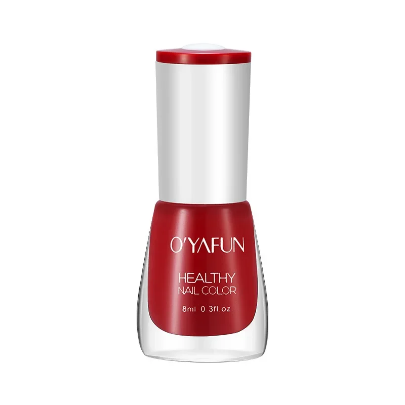 40 Colors 8ml Nail Polish Normal Without Lamp Art Manicure Semi-permanent Varnish Quick Dry Tearable Long Lasting Nail Polish nail polish