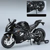 1:12 2023 S1000RR M Version Racing Motorcycle Model Diecast Alloy Metal Cross-country Motorcycle Model Sound Light Kids Toy Gift 5