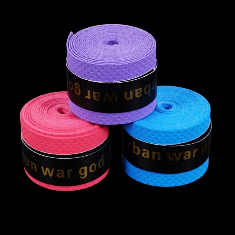 배드민턴 랩 그립 땀 흡수 라켓, 테니스 배드민턴 라켓, 미끄럼 방지 라켓 테이프 그립, 5mm 두께, 팩 당 10 개