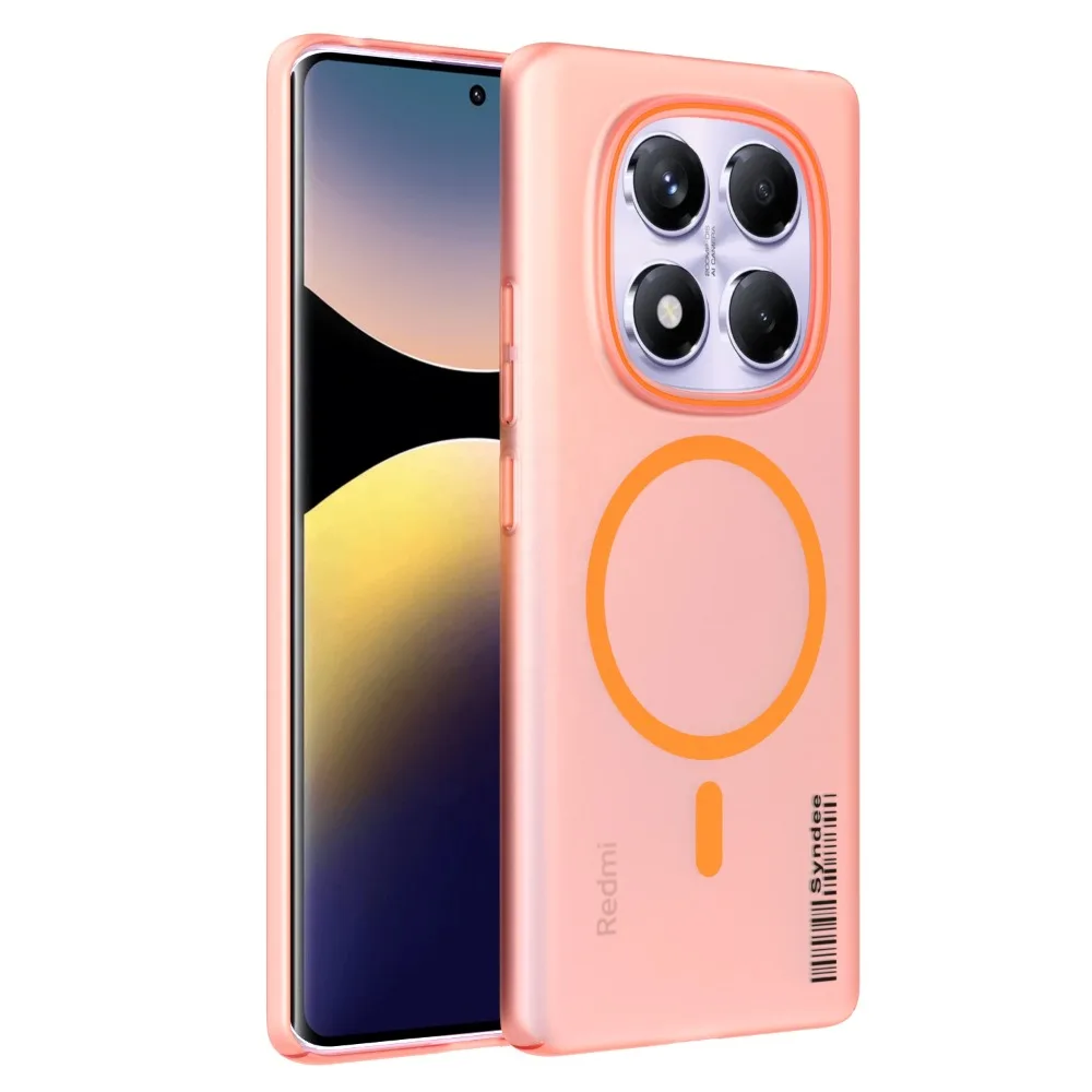 Trendy Translucent Skin Feel Magnetic Charging Case - Anti-Drop Slim Protector Cover