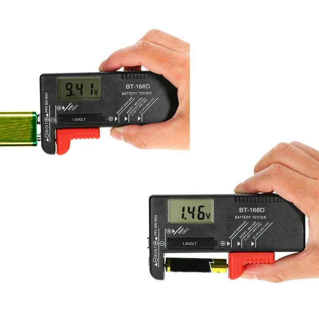 Testeur de batterie LCD numérique universel Vérificateur de