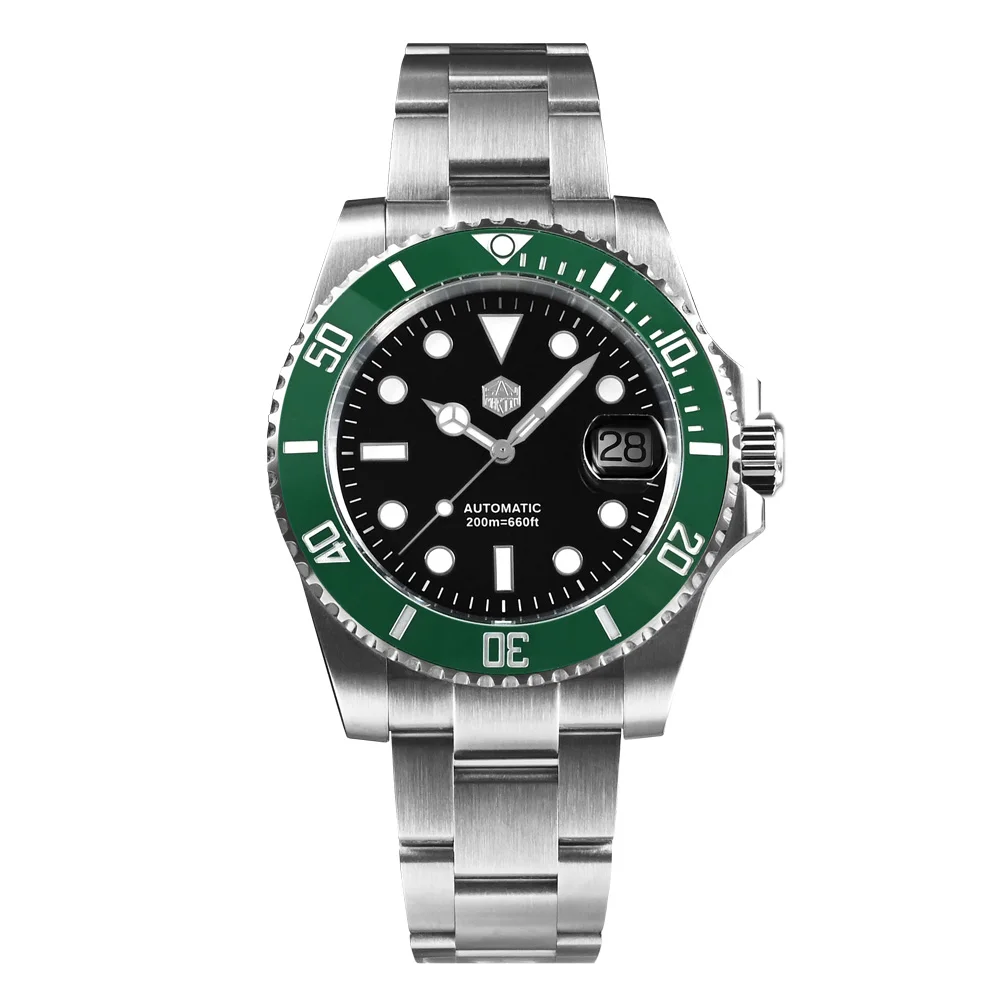 BlackDial GreenBezel