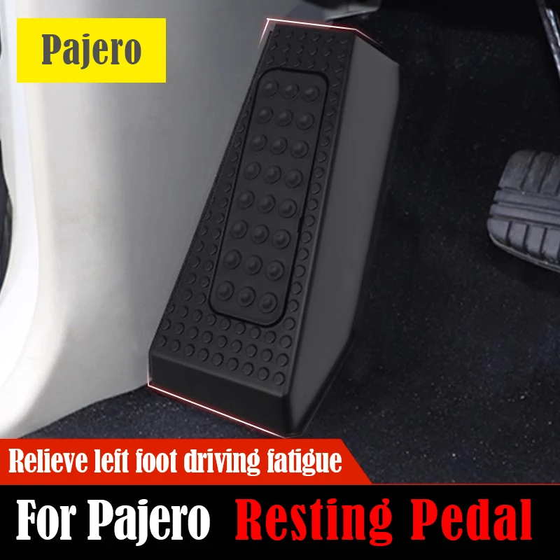 Footrest For Mitsubishi V97 V93 V87 Montero Pajero Rest Pedal Left Foot Pajero Leg Relaxation Pedal Accessories Modification
