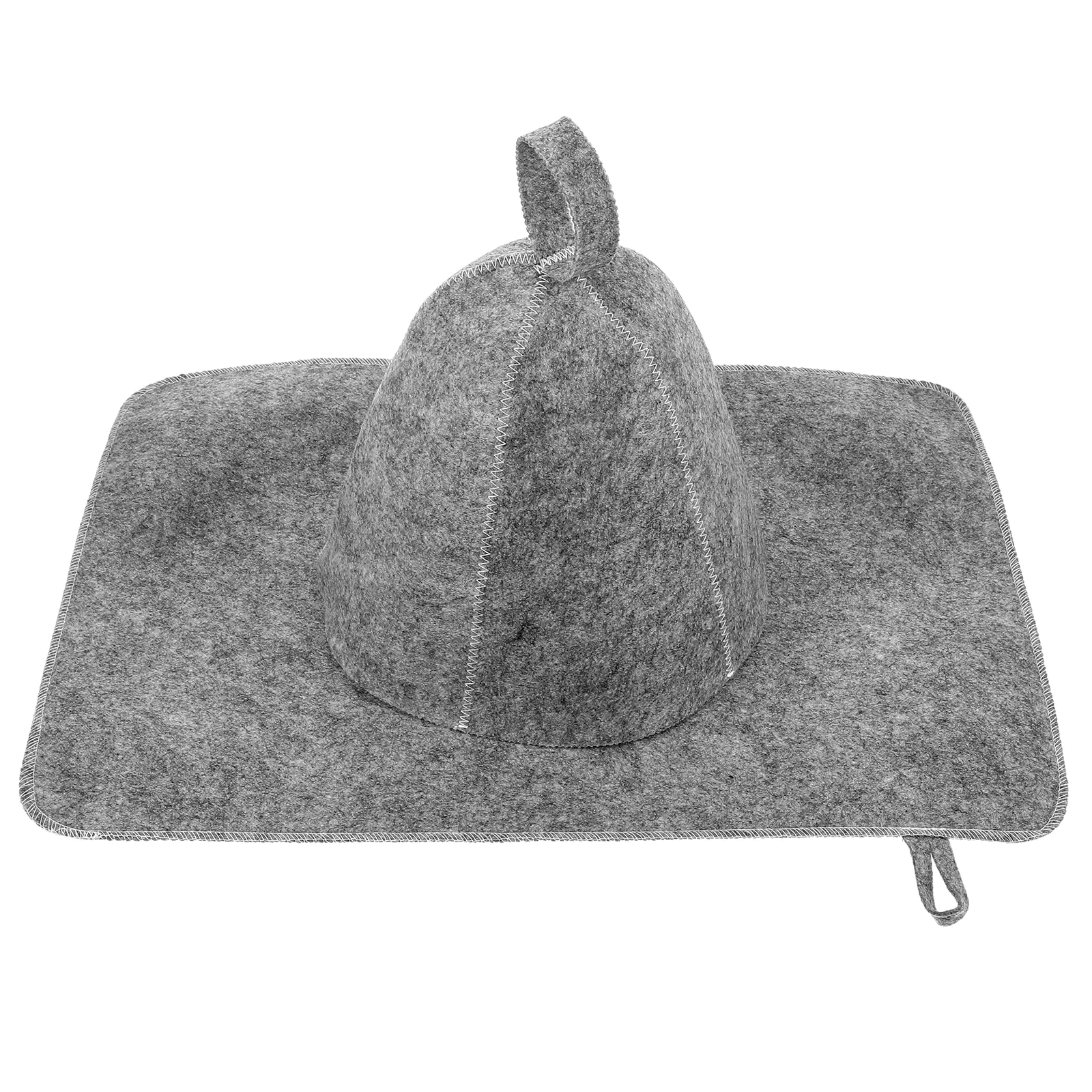 

Comfort Sauna Hat Portable Sauna Pad Felt Sauna Hat Thickened Sauna Hat Sauna Hat Sauna Supply for Sauna Indoor Home Daily
