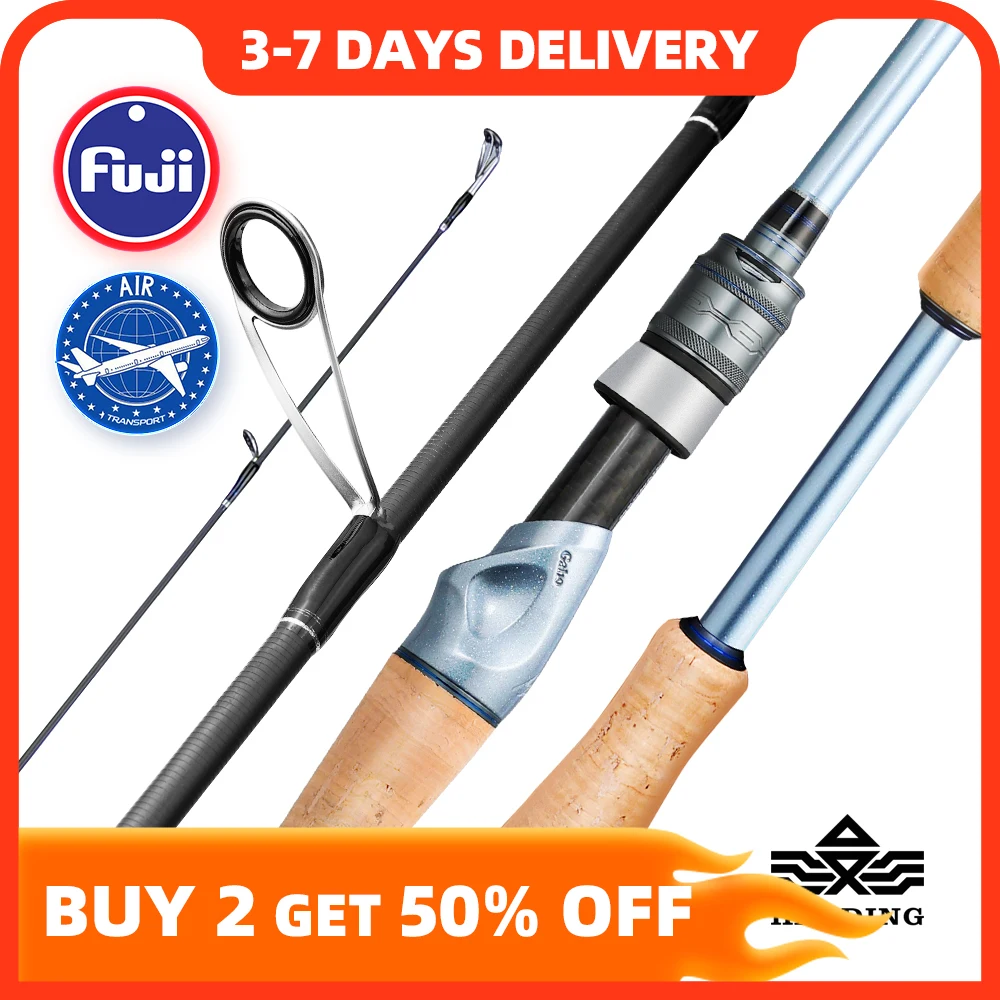 HANDING Miracle BFS Fishing Rod 90g Lightweight Fishing Rod 40T Carbon  Blanks Casting Rods FUJI® A Guides High Sensitive Rod