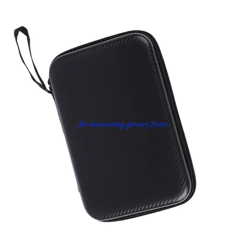 652d Table Tennis Bat Case Pingpong Paddle Case Tisch Tennis Bat Bag Pingpong Paddel Hartes Koffer für Training – Detail 7