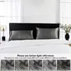 2pcs Satin Silk Pillowcase for Hair and Skin, Coral Pillow Cases Standard Size Set of   Super Soft Pillow Case 5
