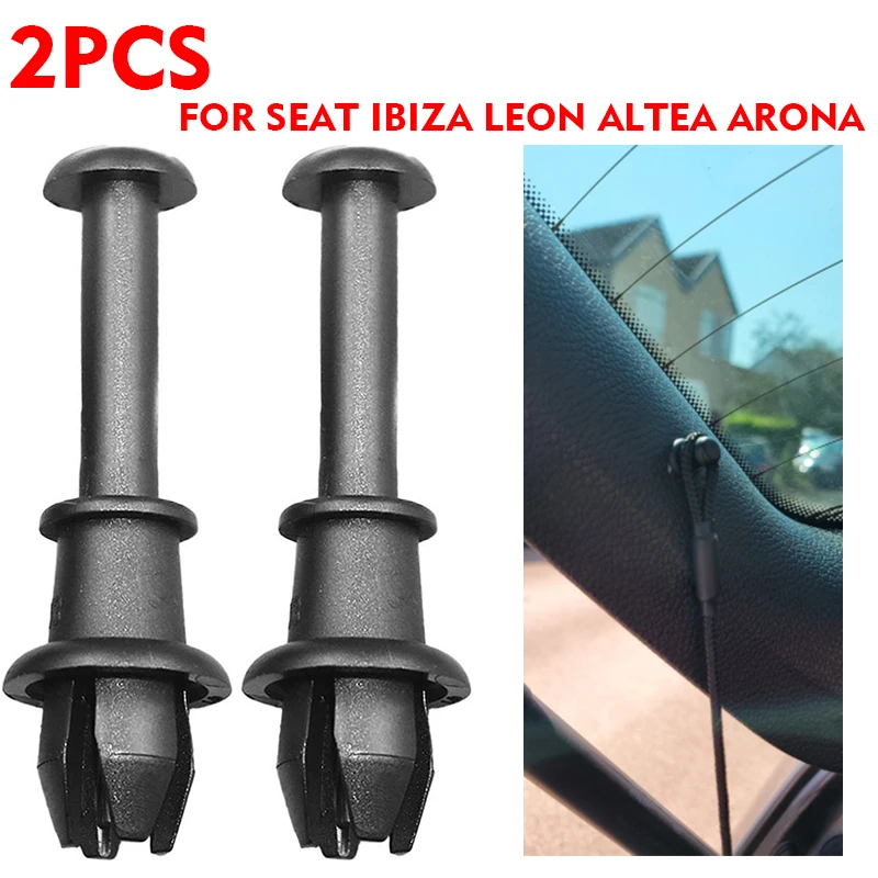 2X Parcel Shelf String Clip Holder Pivot Hanger For Seat Altea Arona Ibiza 6L 6J 6F Leon 1M 1P Mii Toledo 5P KG 1M6867574A | Автомобили и