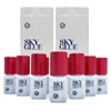 10 Bottles SKY Glue For Eyelash Extension Korea 5ml Black Red Blue Cap Beauty Health Lava Lash Shop Makeup Tools Adhesive 1