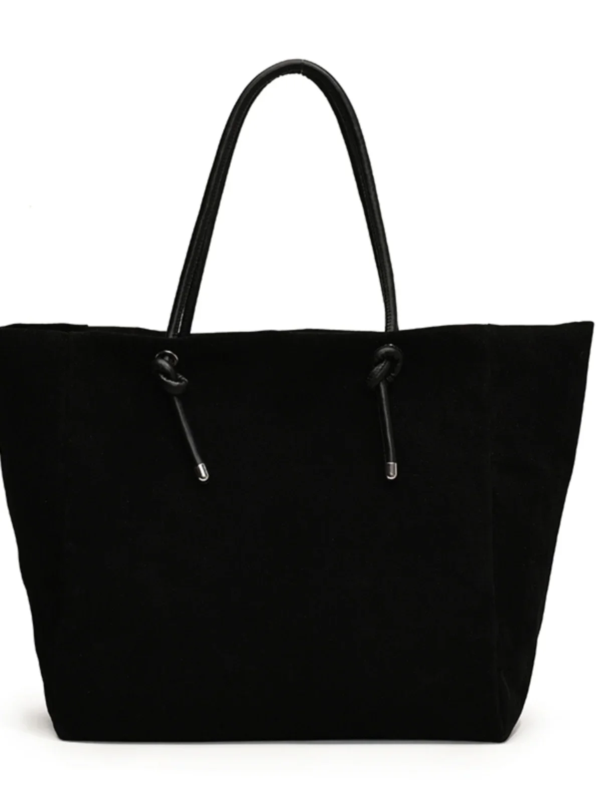 2024 New Autumn and Winter High-end Suede Frosted Tote Bag Commuting Retro One-shoulder Hand-held Armpit Bag for Women