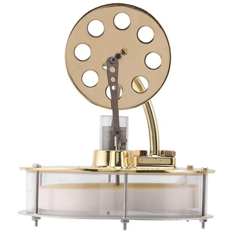 Low Temperature Stirling Engine Steam Power Science Experiment Toy Ornaments
