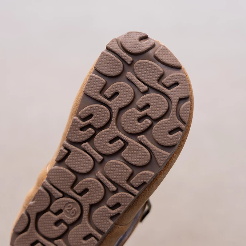 Leather Ankle Sandals for Kids Summer Beach Wear