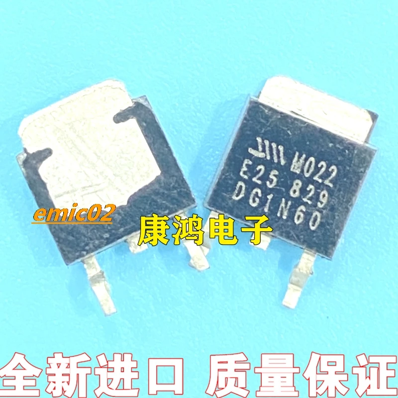 

10pieces Original stock DG1N60 1N60 TO-252 MOS 1A 600V