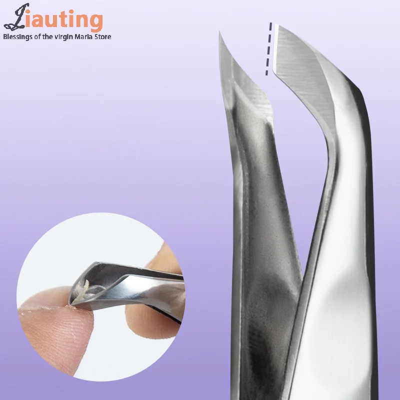 Mini Hangnail Squeeze And Snip Toenail Ingrown Dead Skin Remover Nail Art Cuticle Nipper Clipper Edge Cutter Manicure Plier Tool