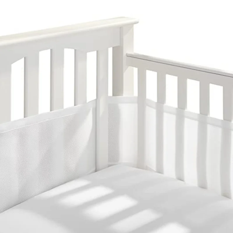 Bumpers 2pc Set Baby Crib Breathable Protector Newborn Toddler Bed Teen