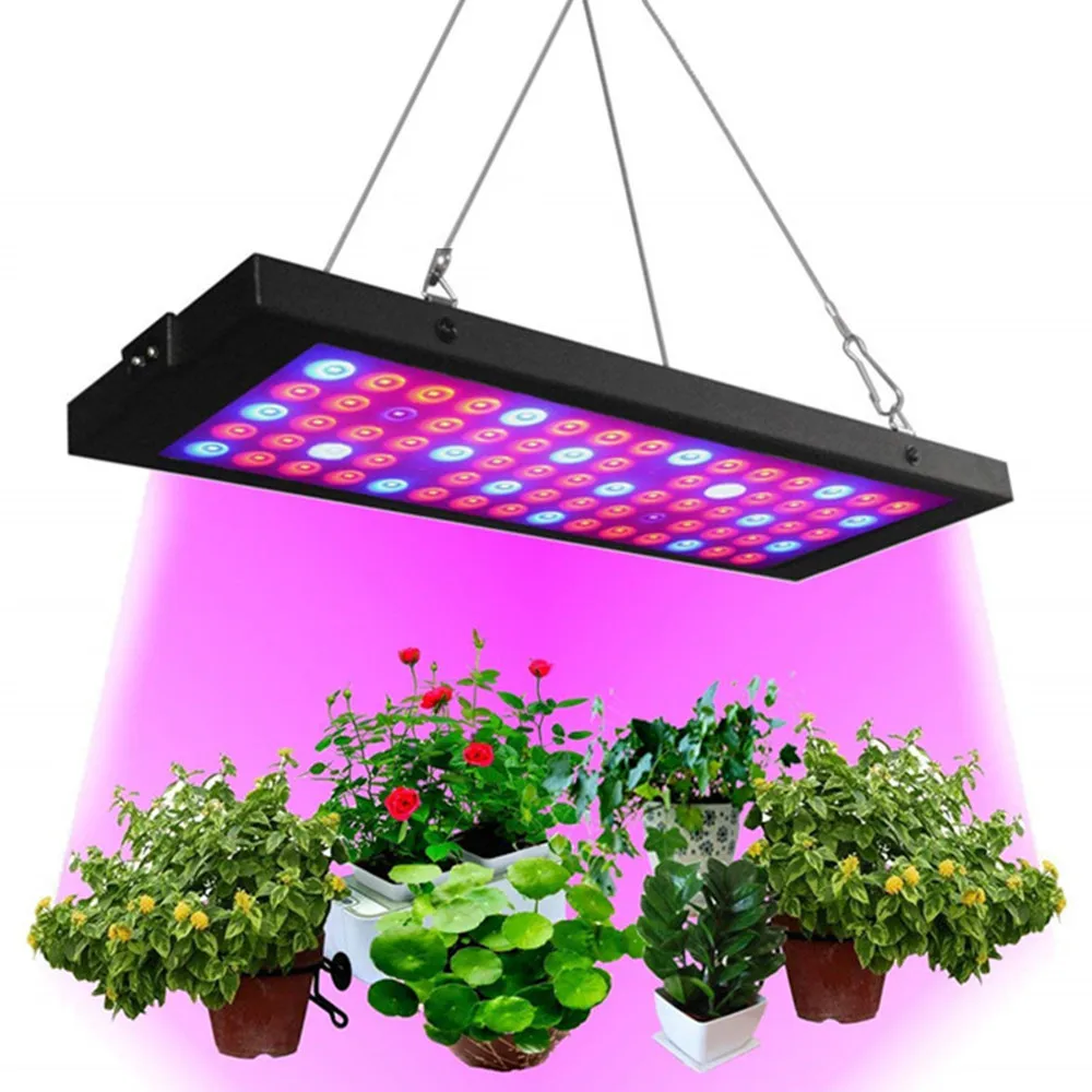 Lรกmpara LED de espectro completo para crecimiento de plantas, plรกntulas de flores carnosas, piezas de carcasa de aluminio, 40W