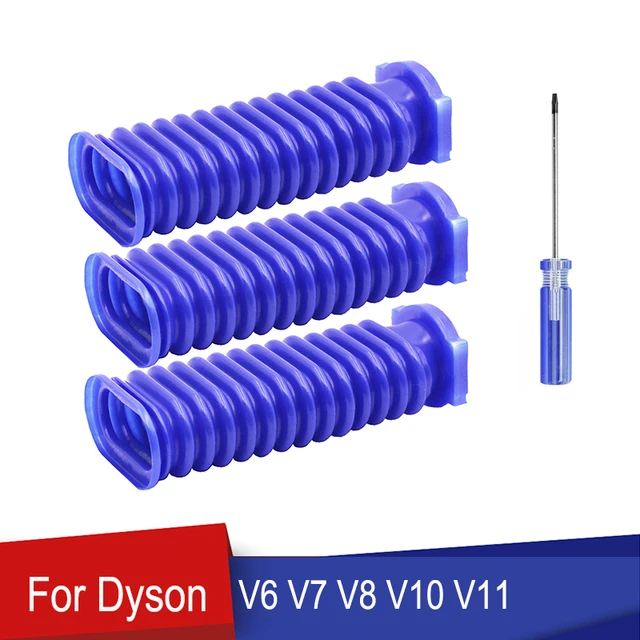Replacement Accessories Parts Soft Plush Strips tube hose for Dyson V6 V7  V8 V10 V11 V15 Vacuum Cleaner Soft Roller brush Head - AliExpress
