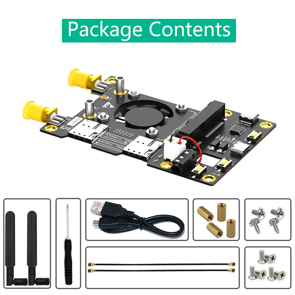 Módulo de Modem GSM, Slot Nano Duplo,