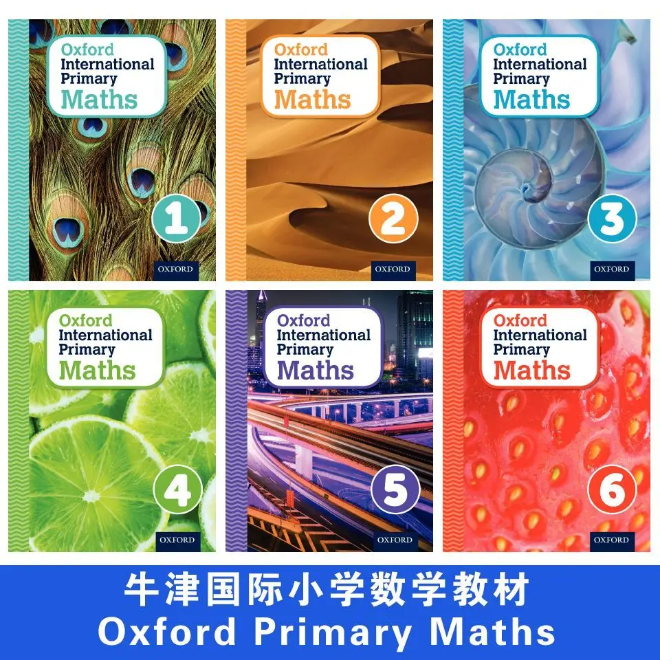

Oxford International Primary Mathematics Textbook 1-6 High quality color printing