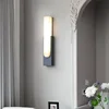 Modern Minimalist Home Decor Wall Lamp for Living Room Bedroom Bedside Hallway Aisle Luxury Imitation Marble LED Lights Fixtures 1