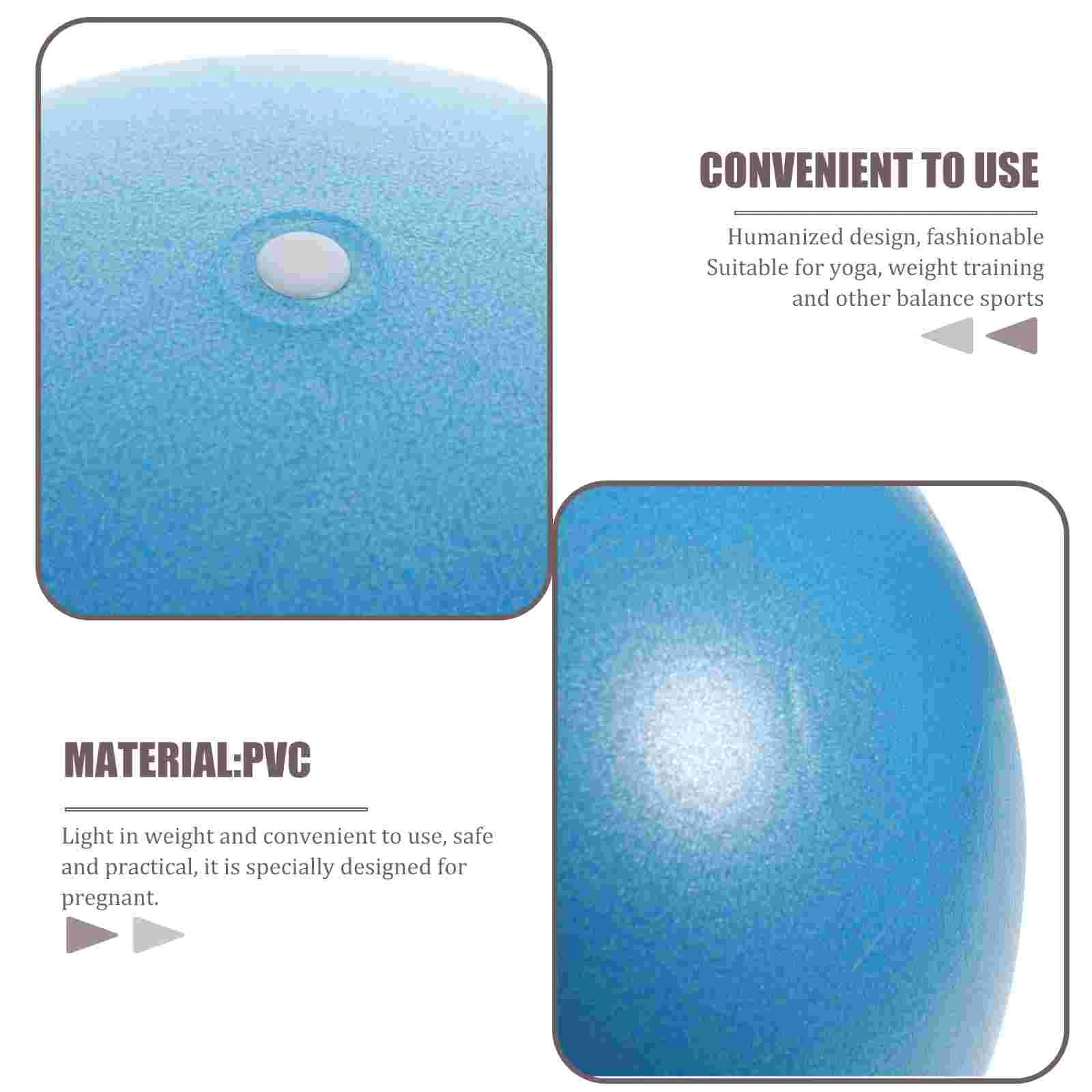 Portable Mini Exercise Gym Ball Small Core Yoga Balls For Therapy Between Knees Fitness Body Building Equipment Home