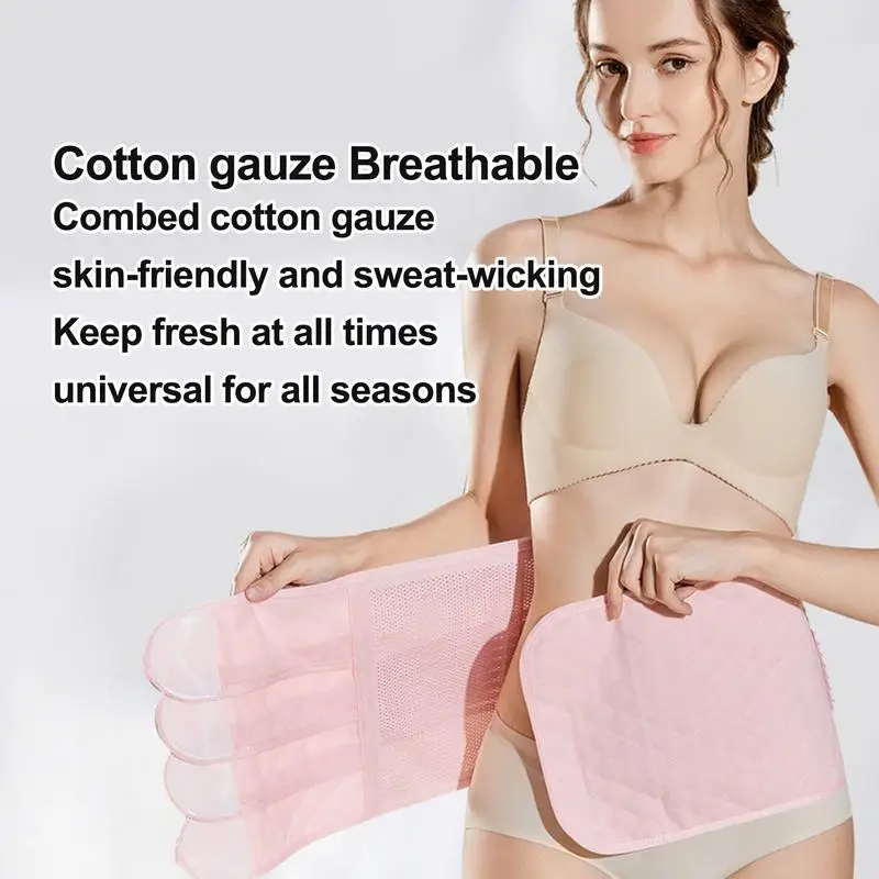 Postpartum Waist Trimmer Adjustable Elastic Abdomen Abdominal Binder High Waist Shaping Belt Breathable For Women Maternity