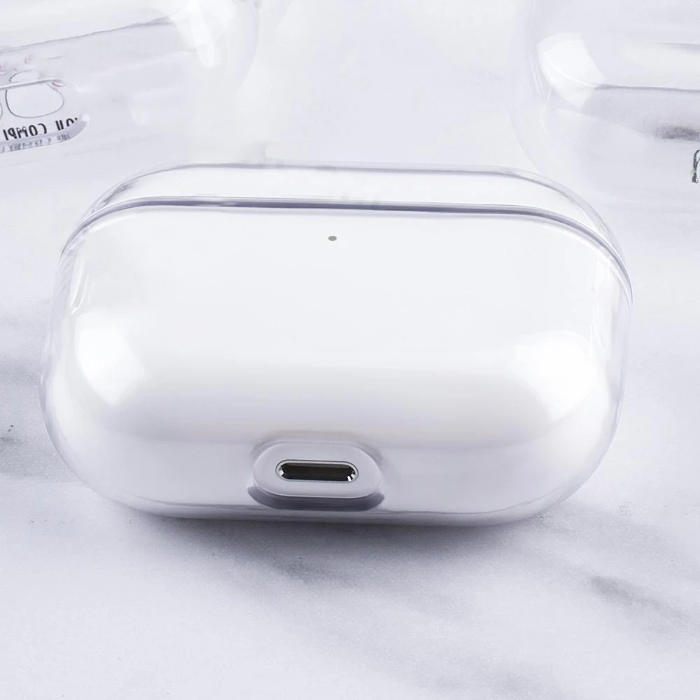 Crystal Cute Earphone Case For Apple AirPods 3 2 1 Case PC Hard Transparent Protective Cover For Airpod Pro 1st 2nd Charging Box