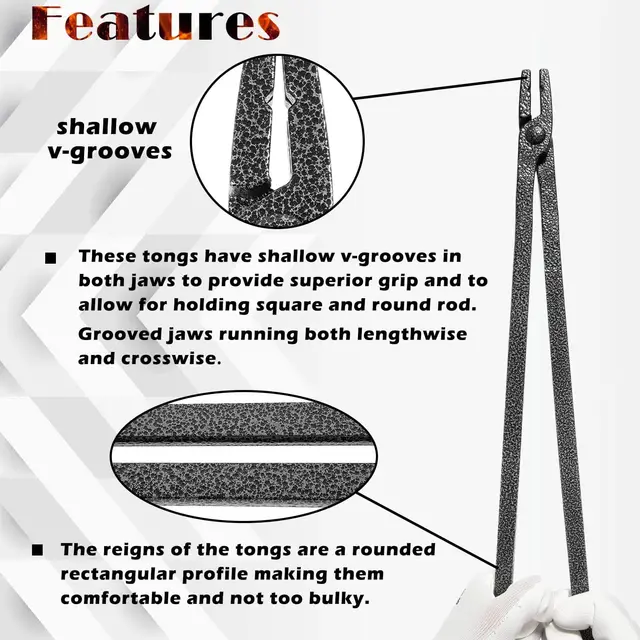 고품질 강철로 제작된 다양한 바를 고정하는 집게