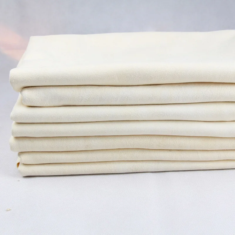 Natural Deerskin Leather Clean Cloth Car Home Washing Care Quick Dry Cleaning Towel Glass Drying Rags Car Detailing Cleaning Rag 4
