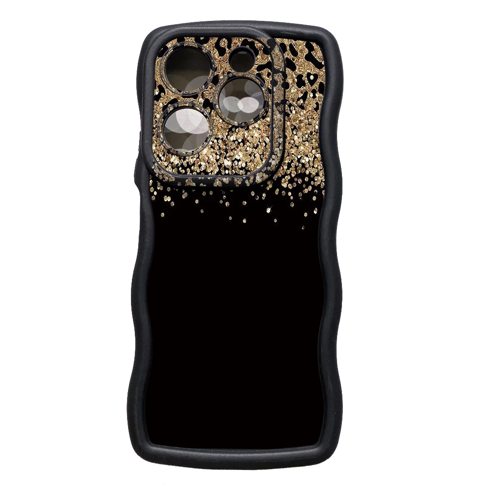 Leopard Gradient Wave Anti-Drop Case Cover