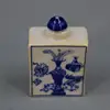 Antique porcelain blue and white antique pattern snuff bottle 2