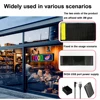 Flexible LED Matrix Screen DIY Ultra-Thin Car Sign Programmable Bluetooth LED Screen with APP Remote Control For Car Store Bar 5