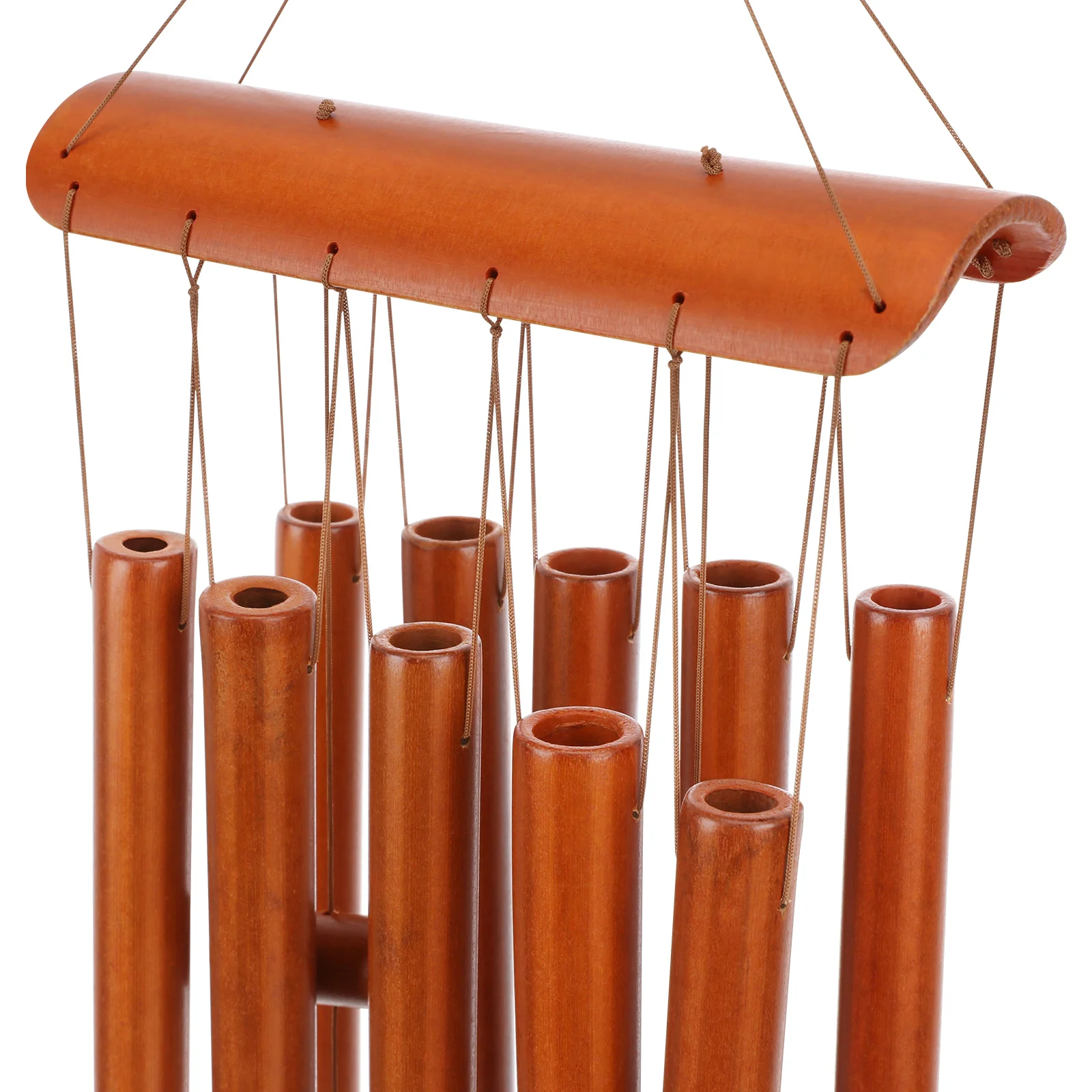 Carillons éoliens En Bambou 25 Pouces – 5 Tubes, Son Apaisant, Pour Jardin, Patio, Décoration Extérieure - 3