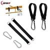 150KG Bearing Load Hanging Belt T-bar Strap Dumbbell Barbell Rope Handles Strap Tree Swing Strap Hook Ring Connecting Belt 1