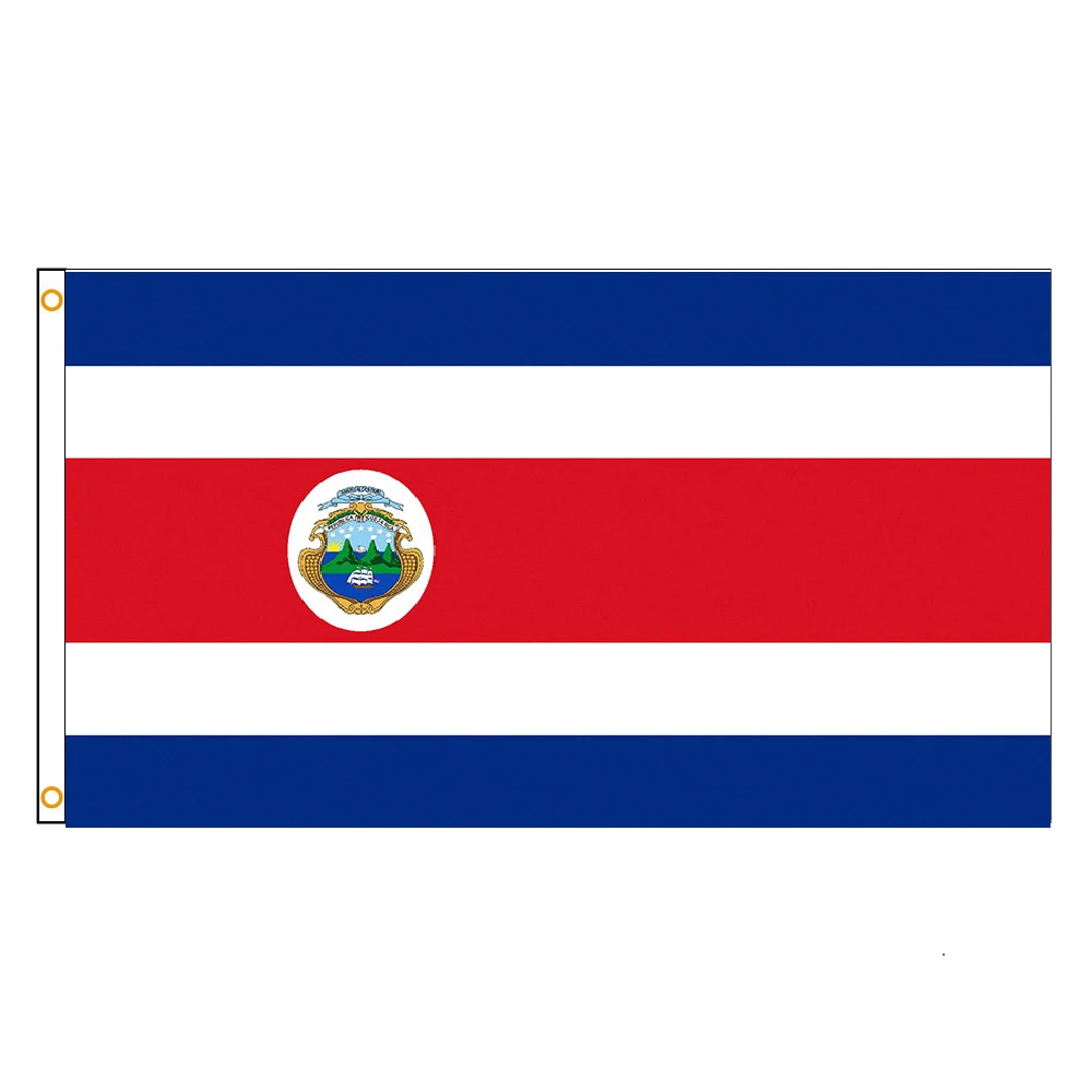 

Costa Rica Flag 90x150cm hanging Costa Rican National Flags For Decoration