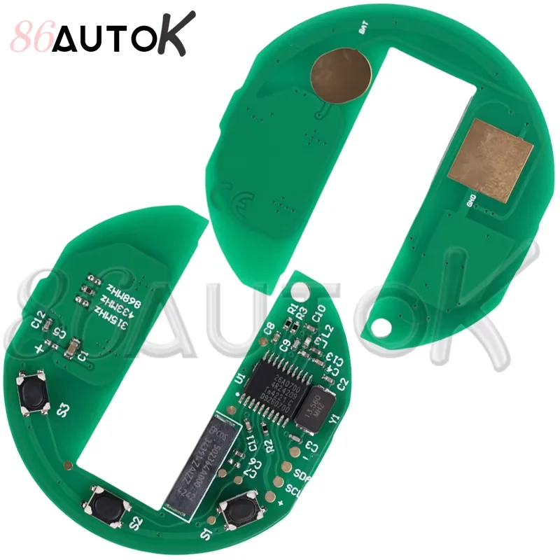 Smart Key Fob for BMW and Mini Cooper Countryman with ID46 Chip
