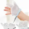 Newborn Gloves Thumb Protector Baby Mesh Gloves Baby Mittens Protective Gloves Children's Mittens Baby Hand Mittens Nail Biting 3
