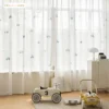 Ins Style Children's Room  Cartoon Curtains Car Bedroom Safe Curtains Blackout Curtains for Living Dining Room Bedroom Home 6